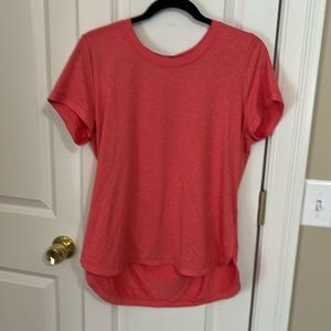 Athleta top in a pretty coral color.